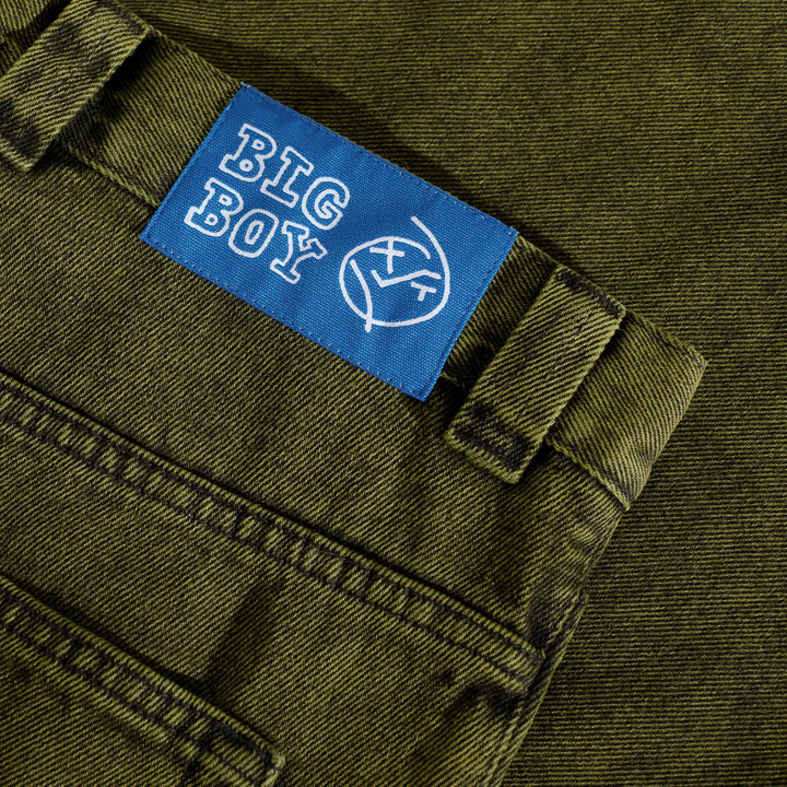 BIG BOY PANTS GREEN BLACK