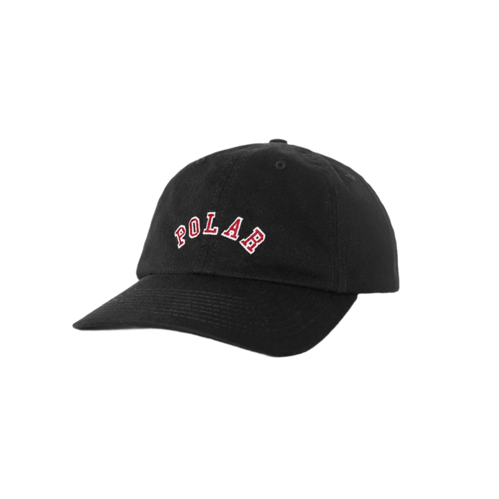 COLLEGE LOGO CAP BLACK