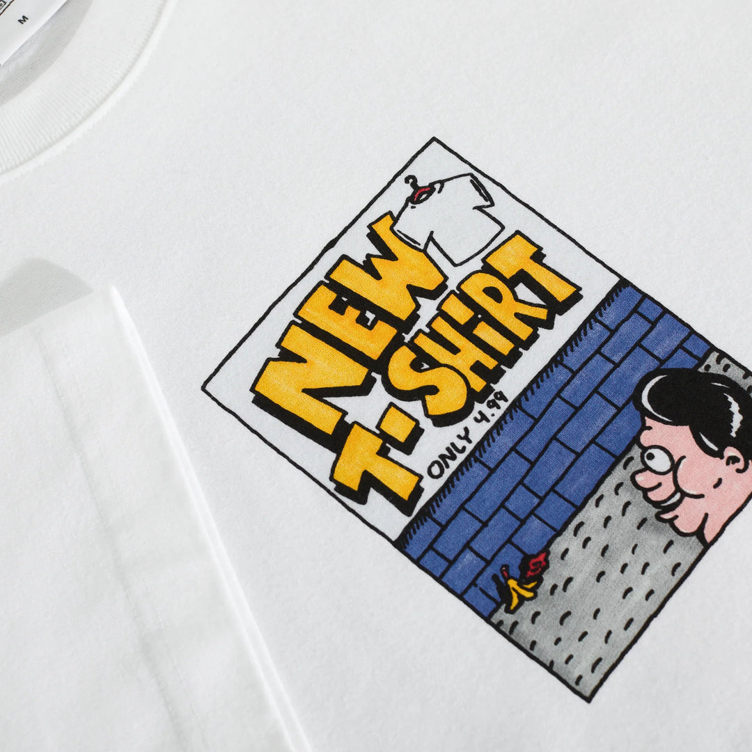 NEW T-SHIRT TEE WHITE