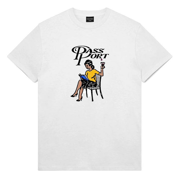 MINIMAL OUTPUT TEE WHITE