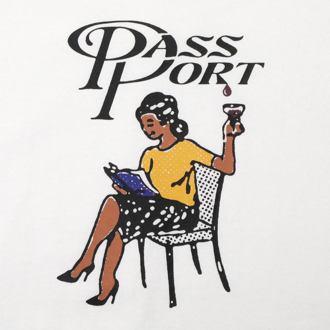 MINIMAL OUTPUT TEE WHITE