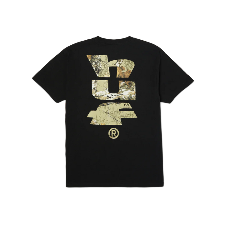 REALTREE MEGABLAST TEE BLACK