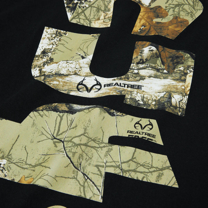 REALTREE MEGABLAST TEE BLACK