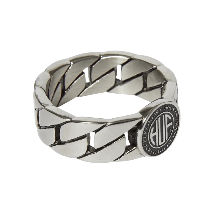 REGIONAL CUBAN LINK RING SILVER