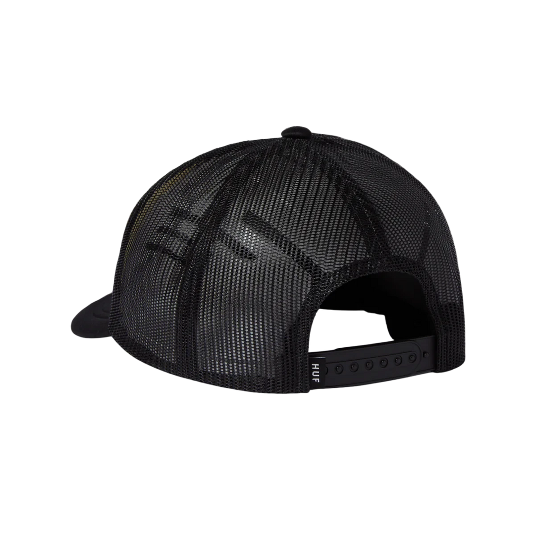 RIM AND WHEELS TRUCKER CAP BLACK