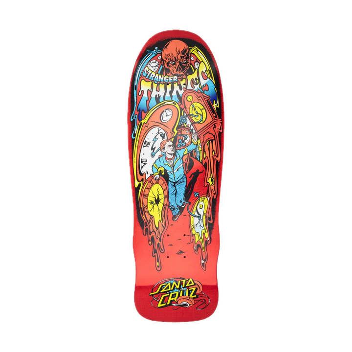 SANTA CRUZ X STRANGER THINGS GRABKE MAX MELTING CLOCK