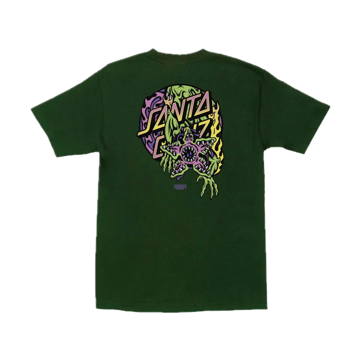 SANTA CRUZ X STRANGER THINGS DEMOGORGON TEE DOT FOREST
