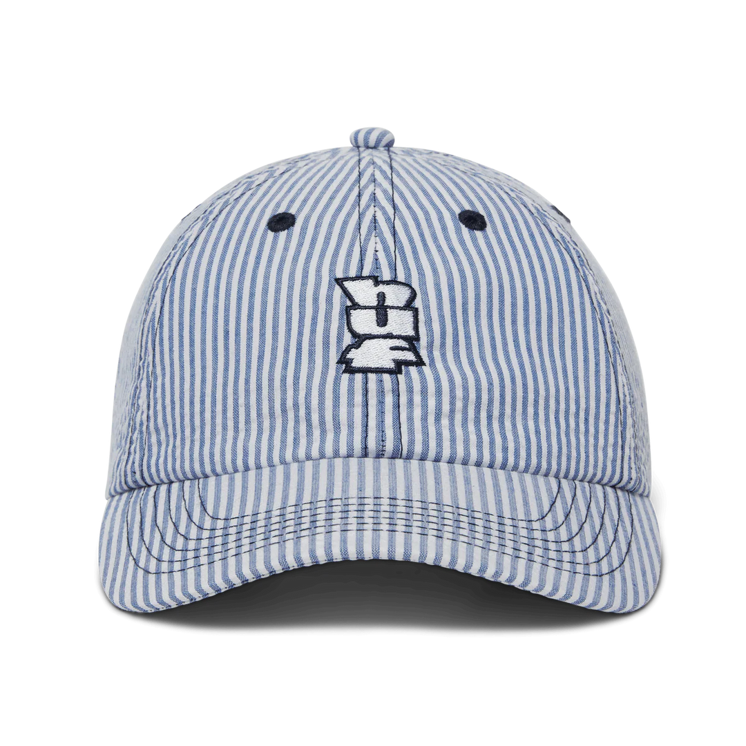 SEERSUCKER MEGABLAST CAP BLUE
