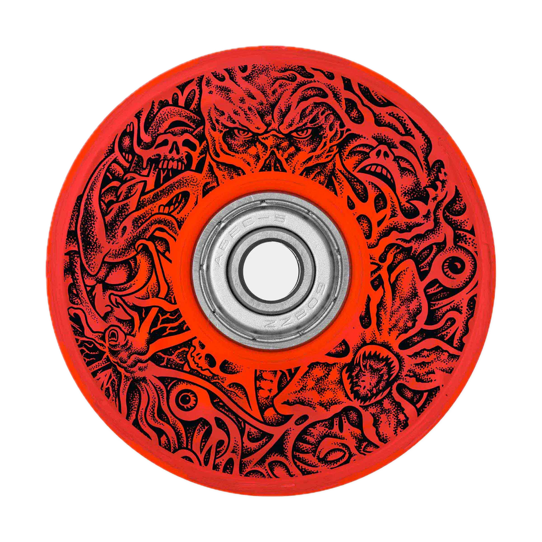 SLIME BALLS X STRANGER THINGS HELLFIRE CLUB LIGHTS UPS 78A 66MM