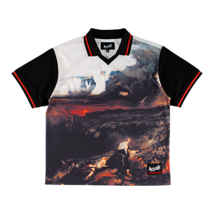 RAPTURE SOCCER JERSEY BLACK