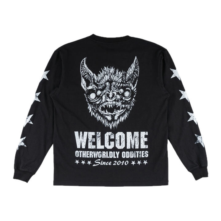 SANGUIVORE PRINTED LONGSLEEVE TEE BLACK