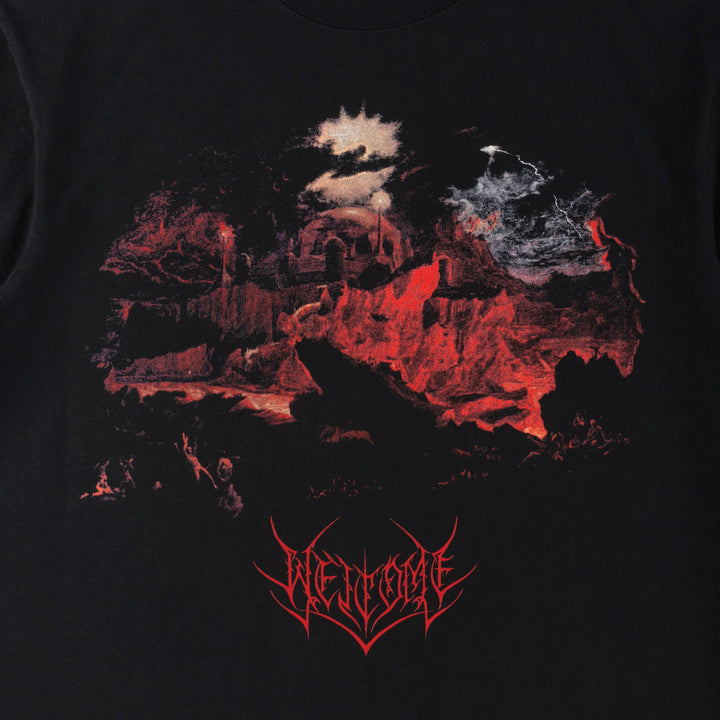 ALDOUS PRINTED TEE BLACK