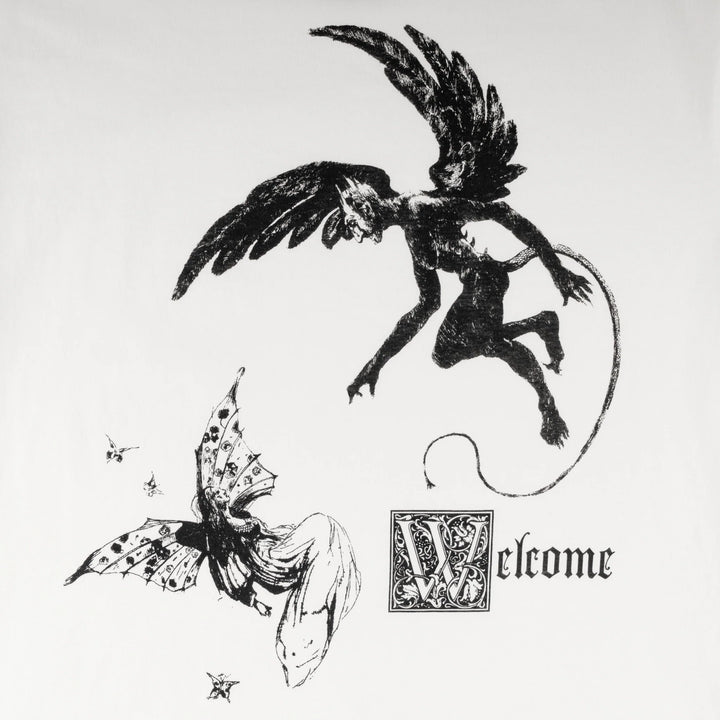FAIRY PRINTED TEE WHITE
