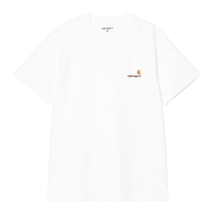 AMERICAN SCRIPT TEE WITE