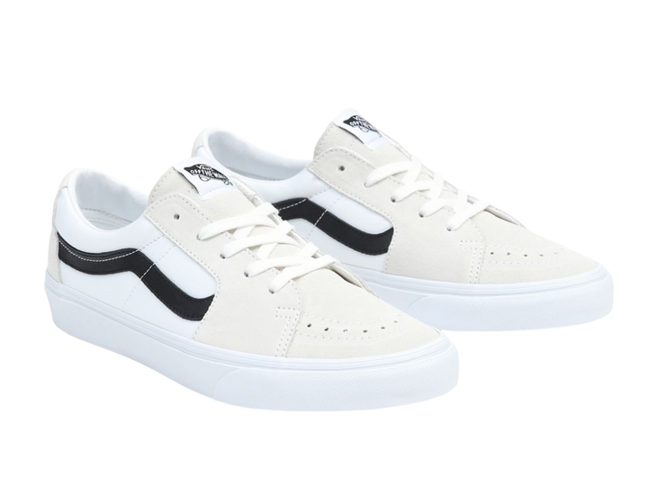 SK8-LOW WHITE BLACK