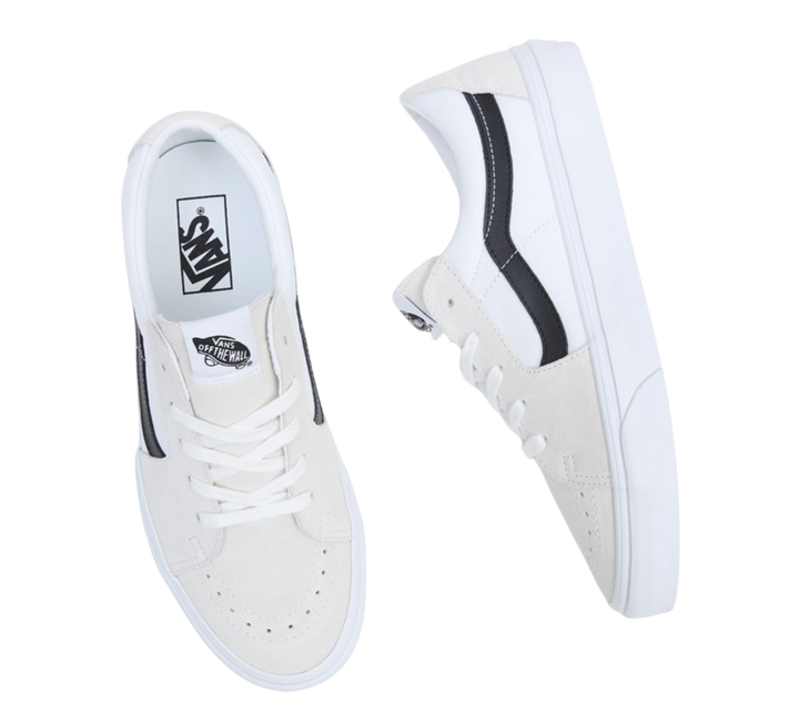 SK8-LOW WHITE BLACK