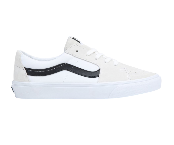 SK8-LOW WHITE BLACK