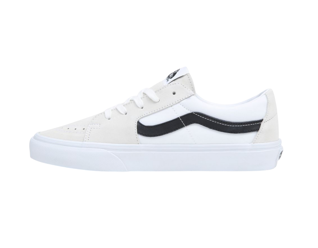 SK8-LOW WHITE BLACK