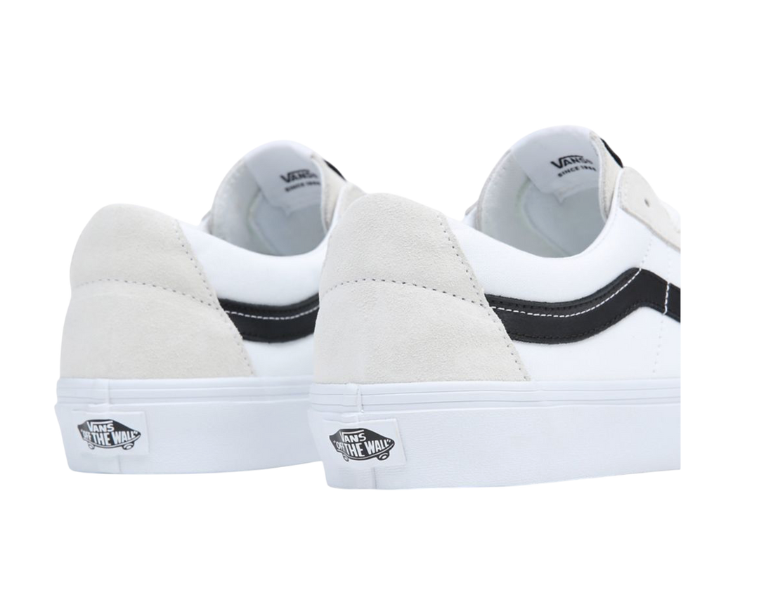 SK8-LOW WHITE BLACK