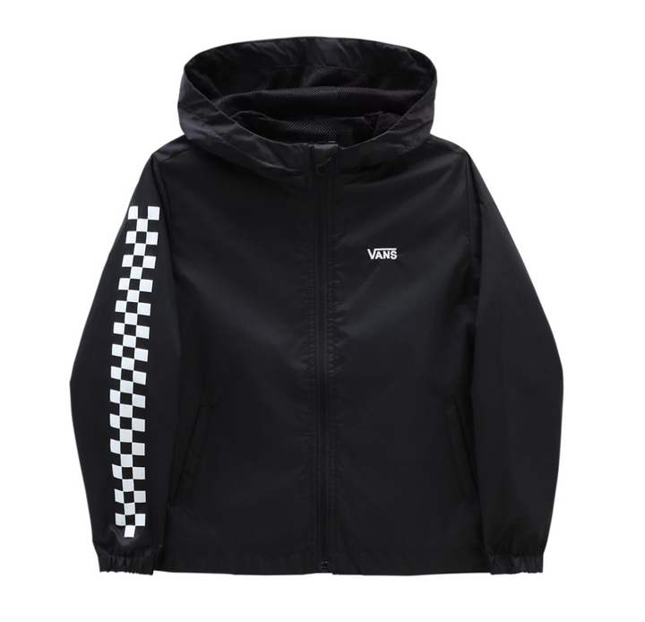 KLEINE KINDER GARNETT WINDBREAKER JACKE SCHWARZ
