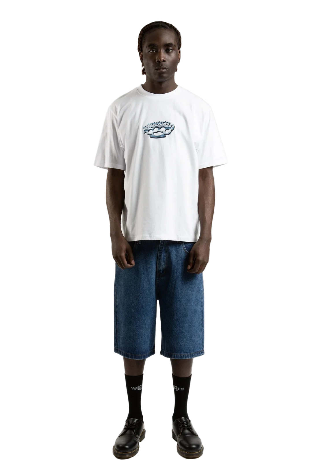 SANDBLAST CASPER SHORT WASHED BLUE