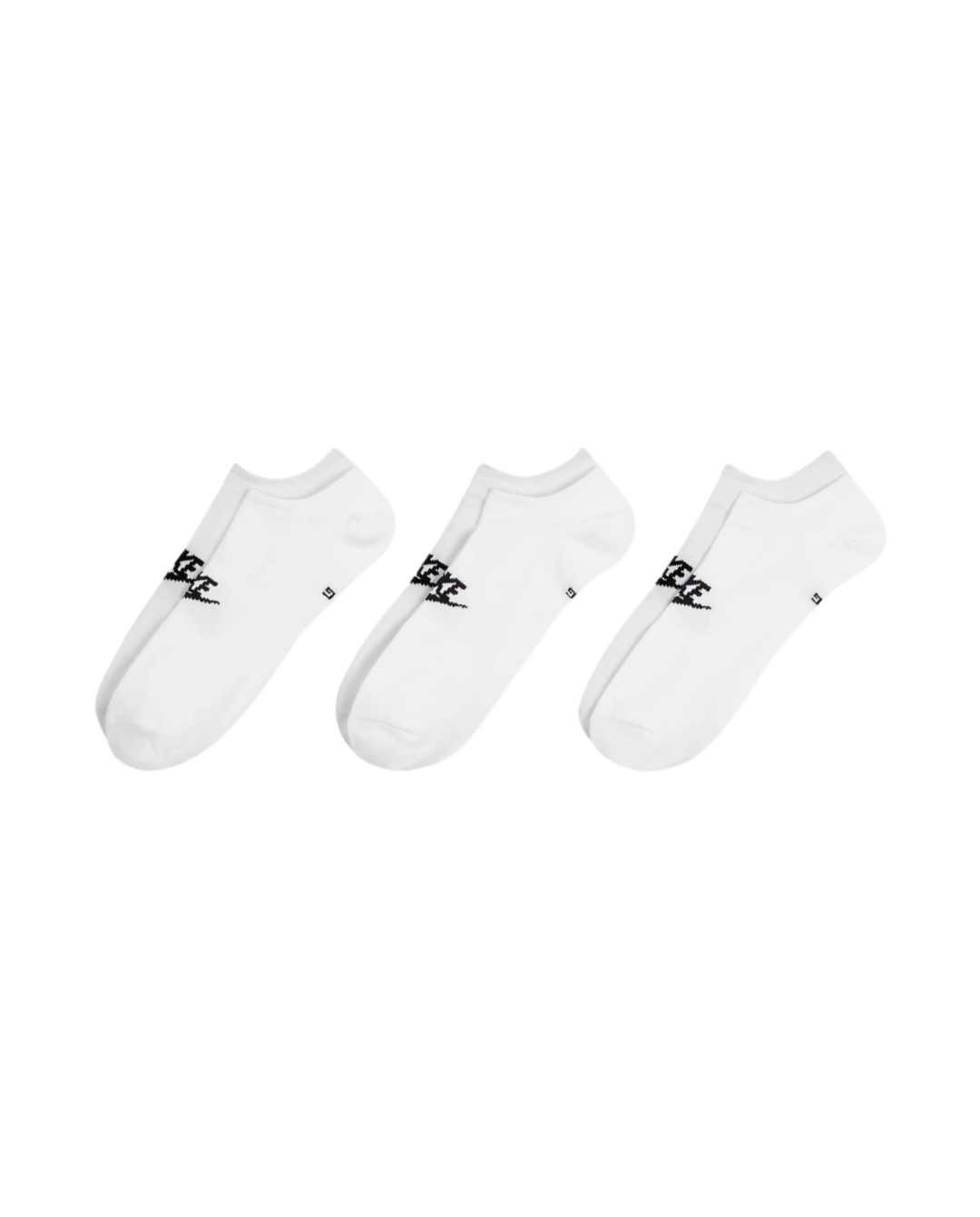 EVERYDAY ESSENTIAL NO SHOW SOCKS WHITE (3 PAIRS)
