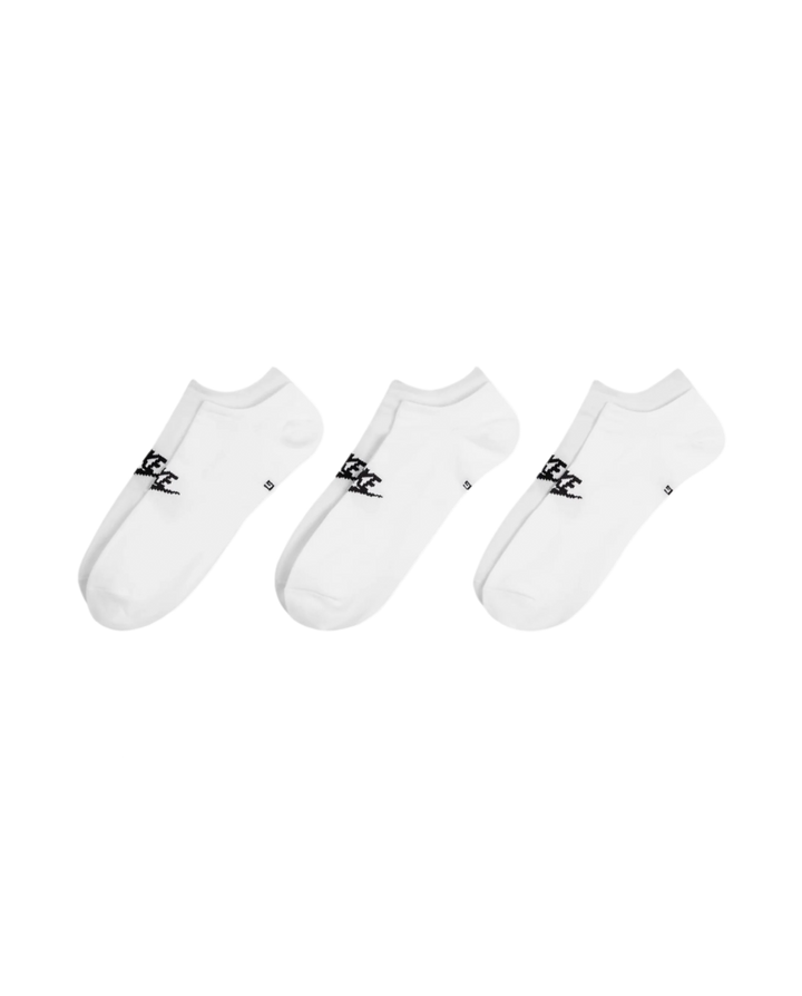 EVERYDAY ESSENTIAL NO SHOW SOCKS WHITE (3 PAIRS)