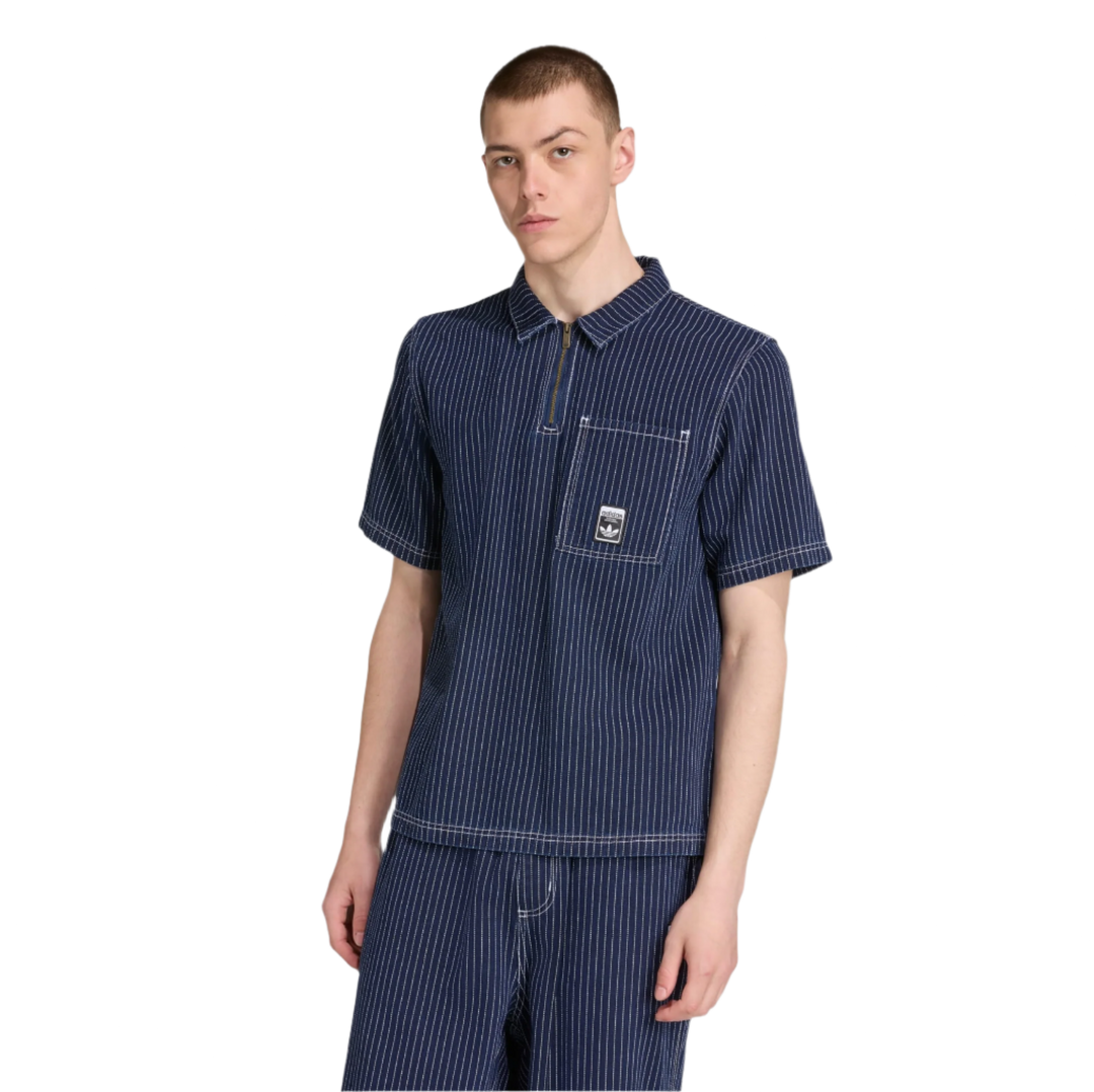 WABASH LOOSE SHIRT BLUE DENIM