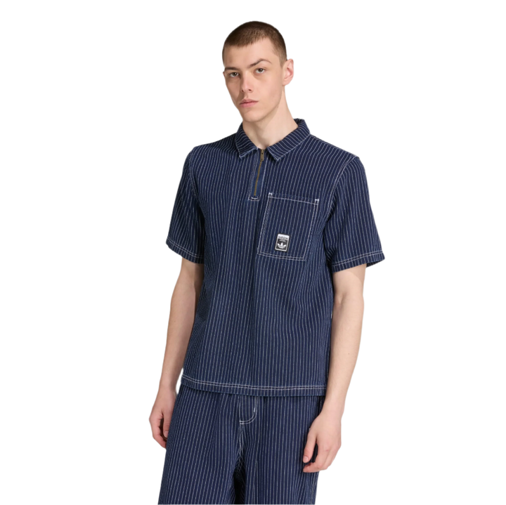 WABASH LOOSE SHIRT BLUE DENIM
