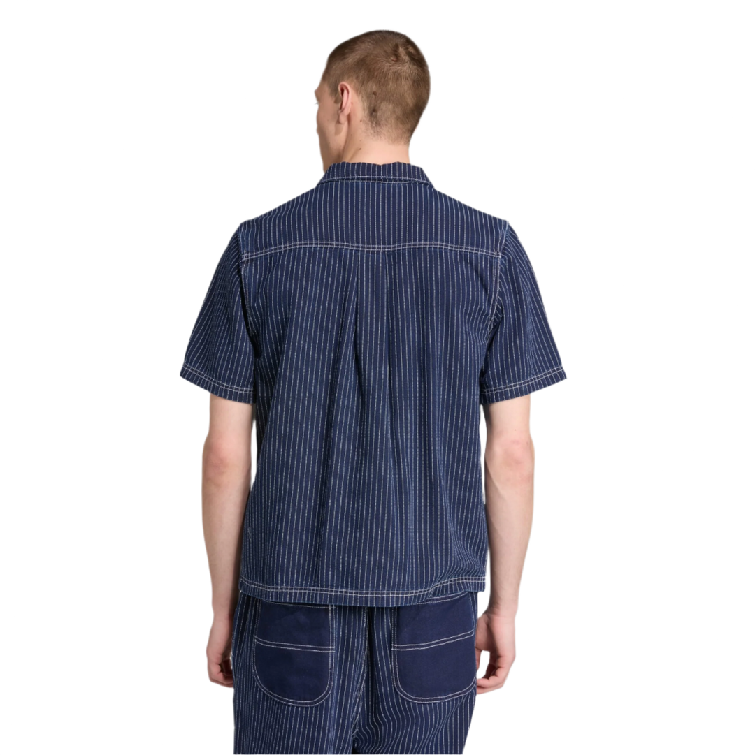 WABASH LOOSE SHIRT BLUE DENIM