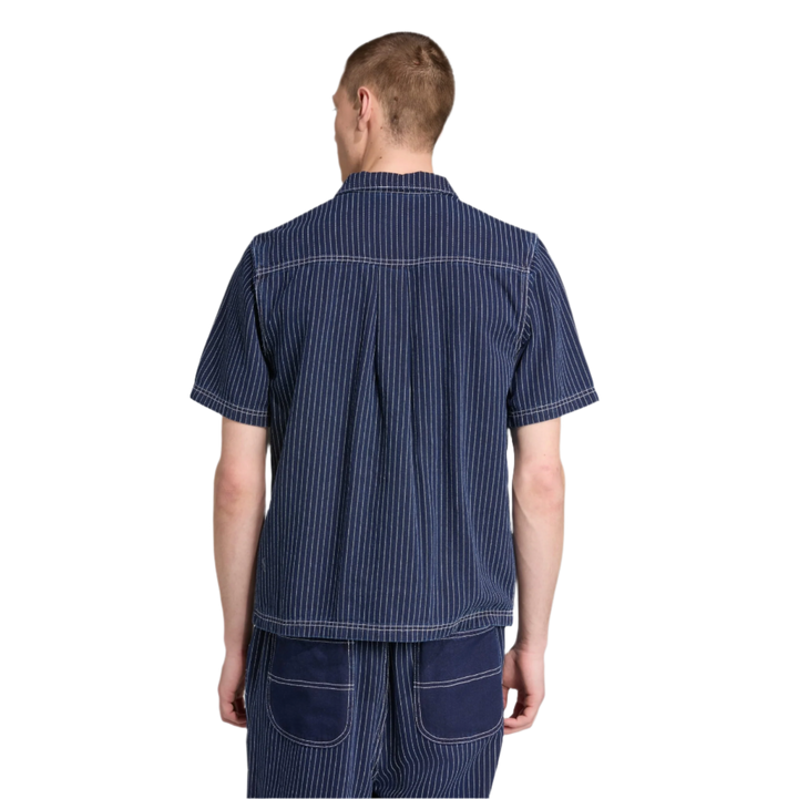 WABASH LOOSE SHIRT BLUE DENIM