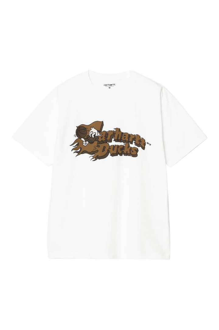 FLAMING DUCKS TEE WHITE