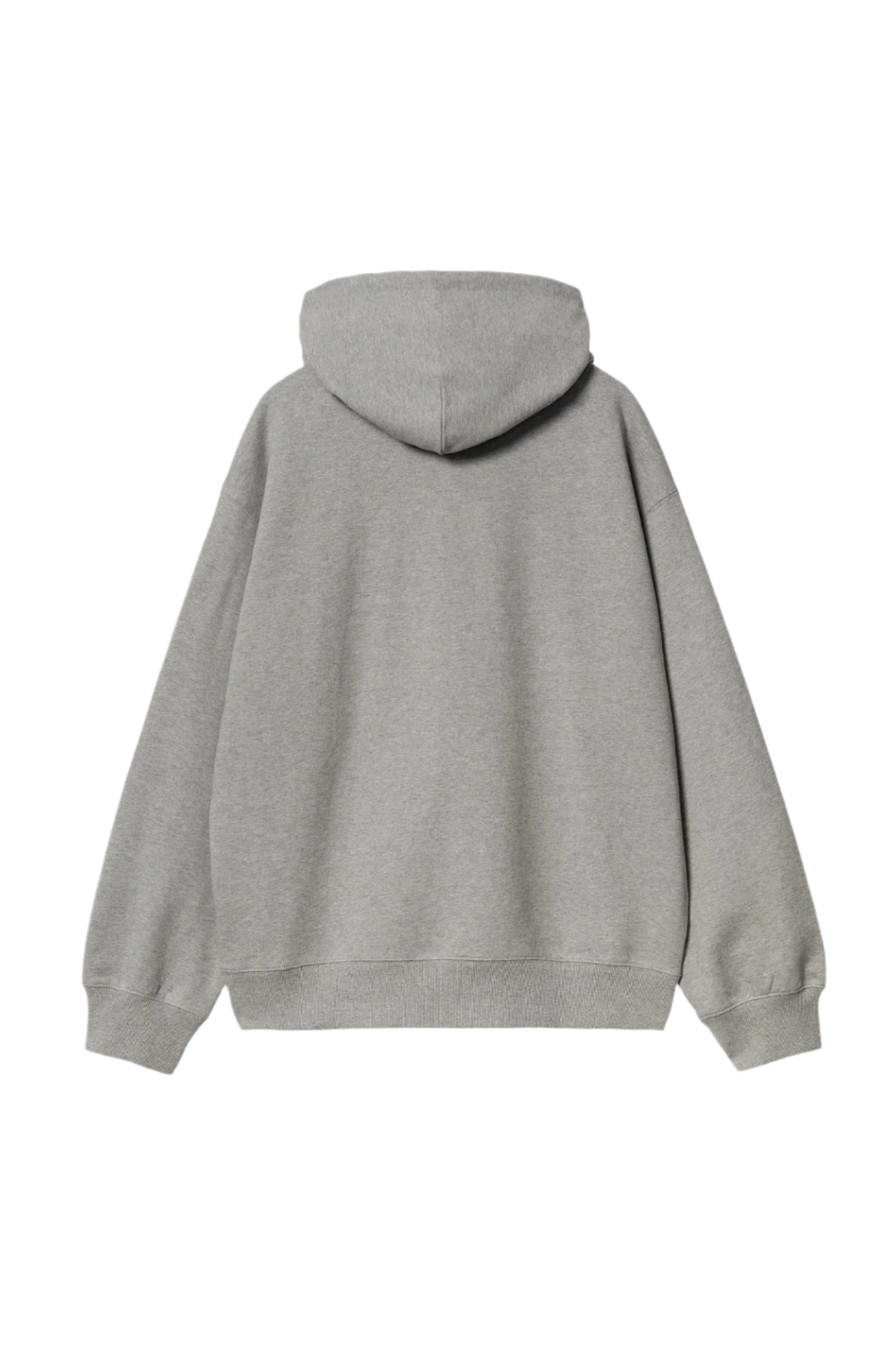 FLAMING DUCKS HOODIE GREY HEATHER