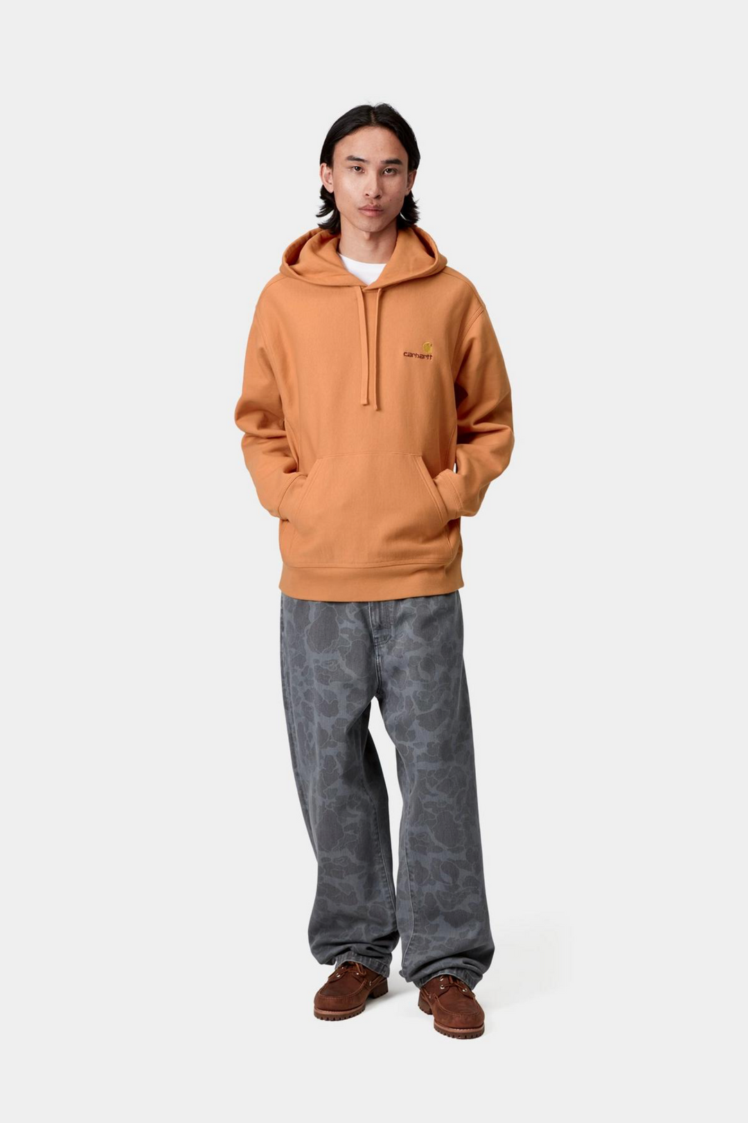 AMERICAN SCRIPT HOODIE REDHAVEN