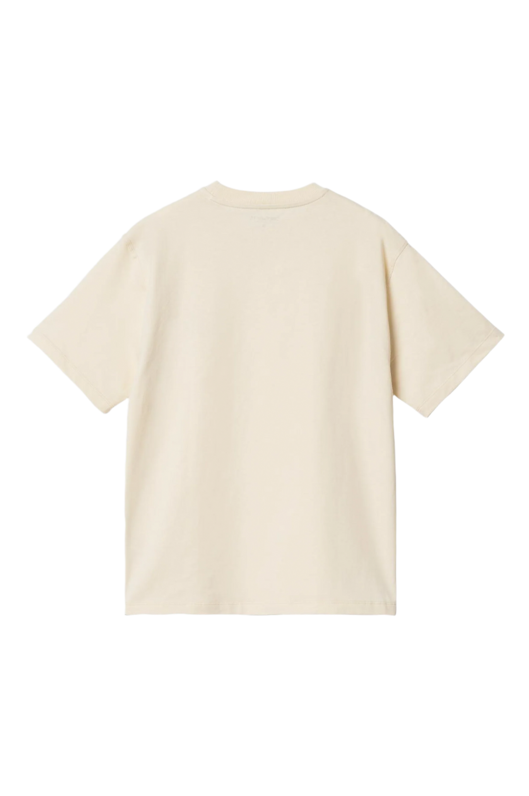 W` AMERICAN SCRIPT TEE NATURAL