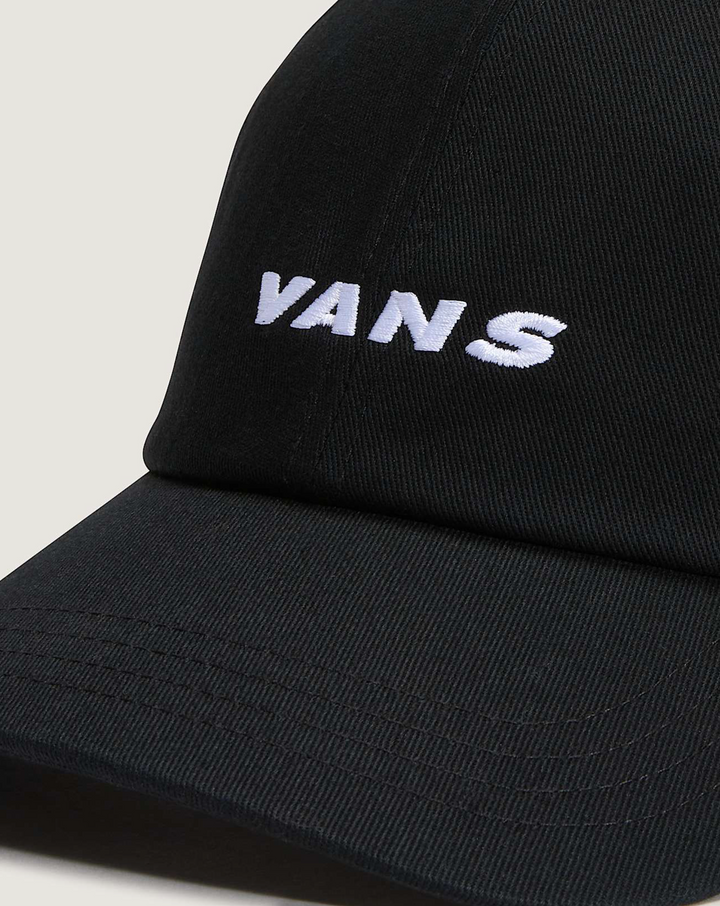 CHECK SIDE CAP BLACK WHITE