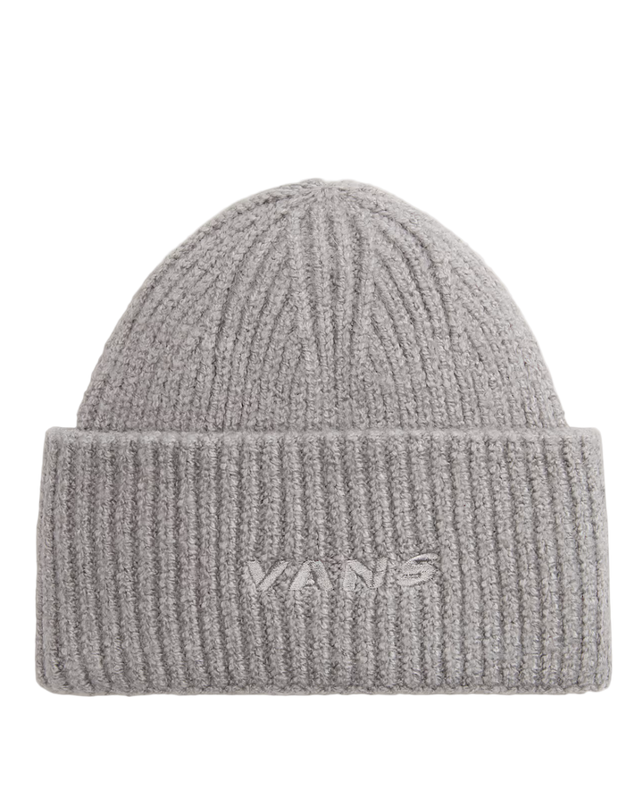 DENSMORE WIDE CUFF BEANIE  HEATHER GREY