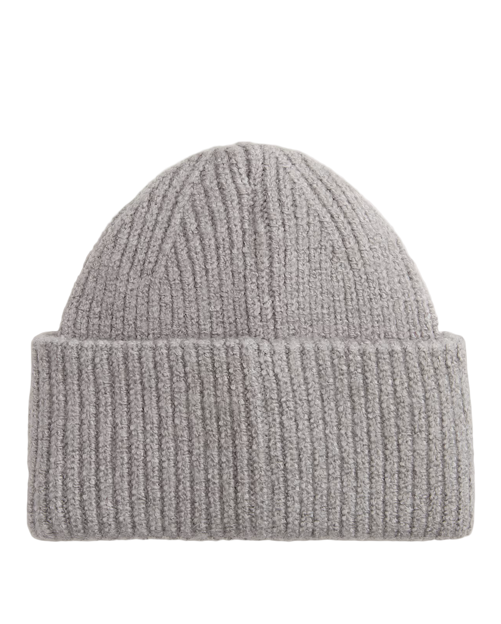 DENSMORE WIDE CUFF BEANIE  HEATHER GREY