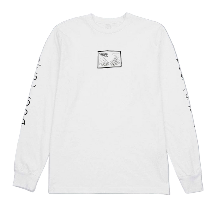 SNAKE SHAKE L/S WHITE