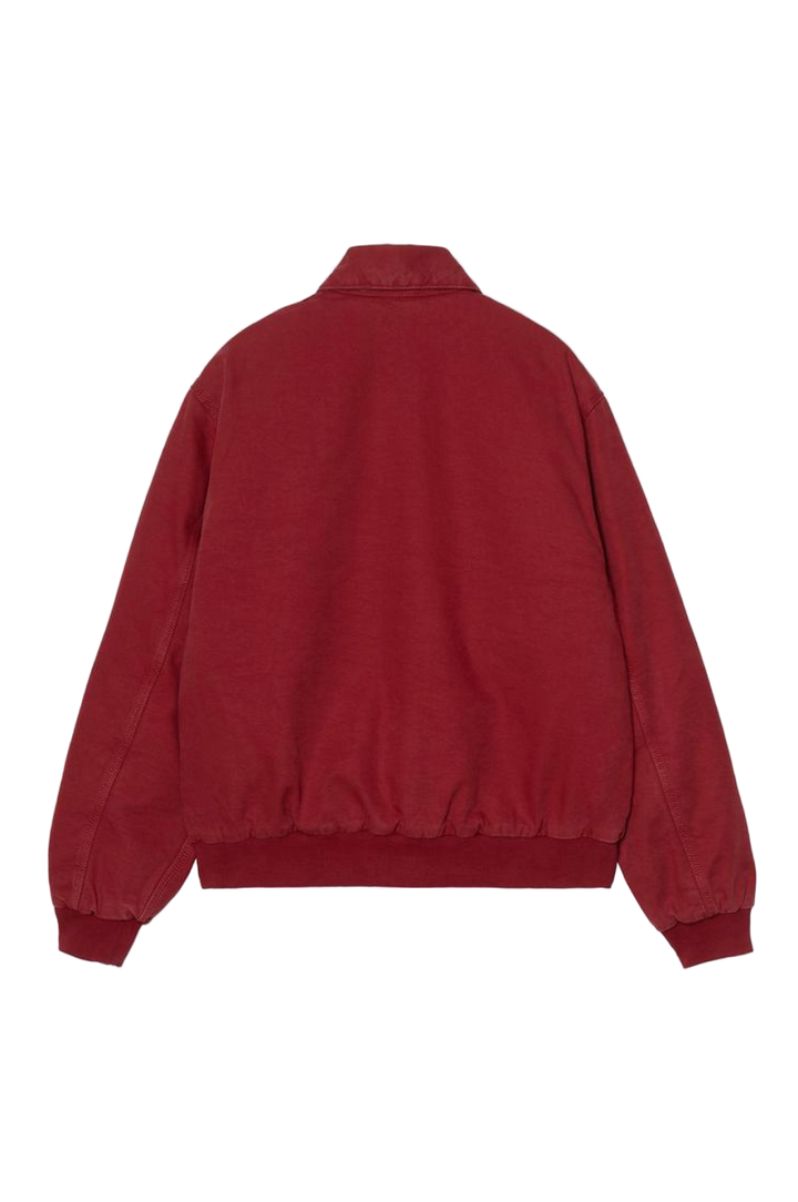 STANTON JACKET SCARLET STONE WASHED
