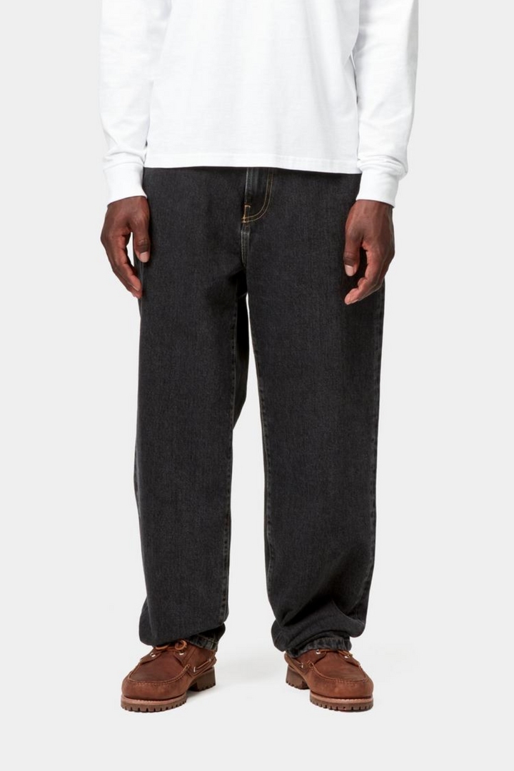 AARON PANT BLACK DUSTY WASHED