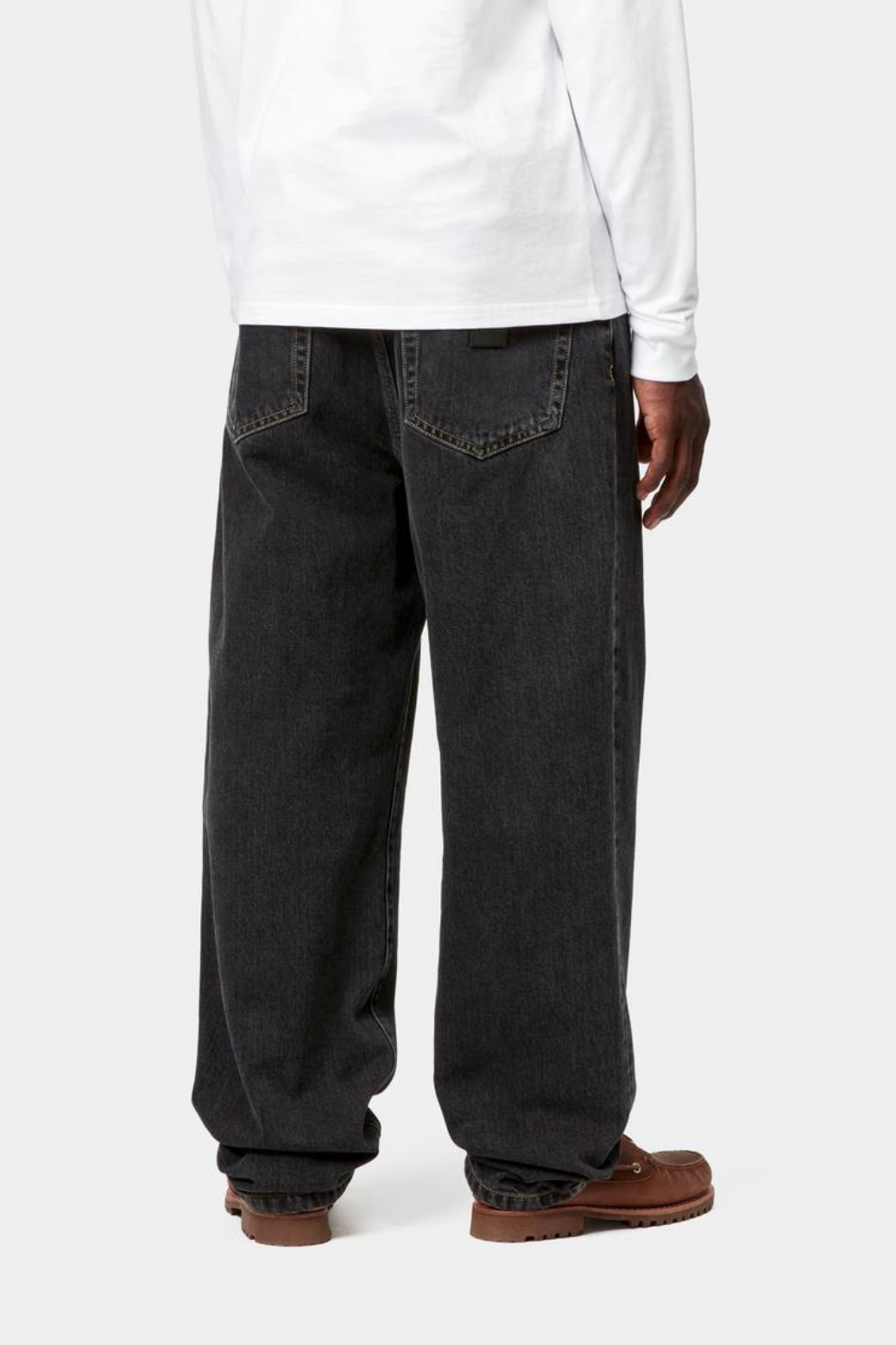 AARON PANT BLACK DUSTY WASHED