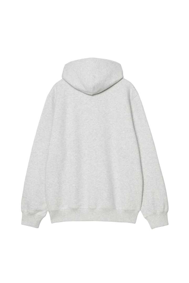 WILD DOG HOODIE ASH HEATHER