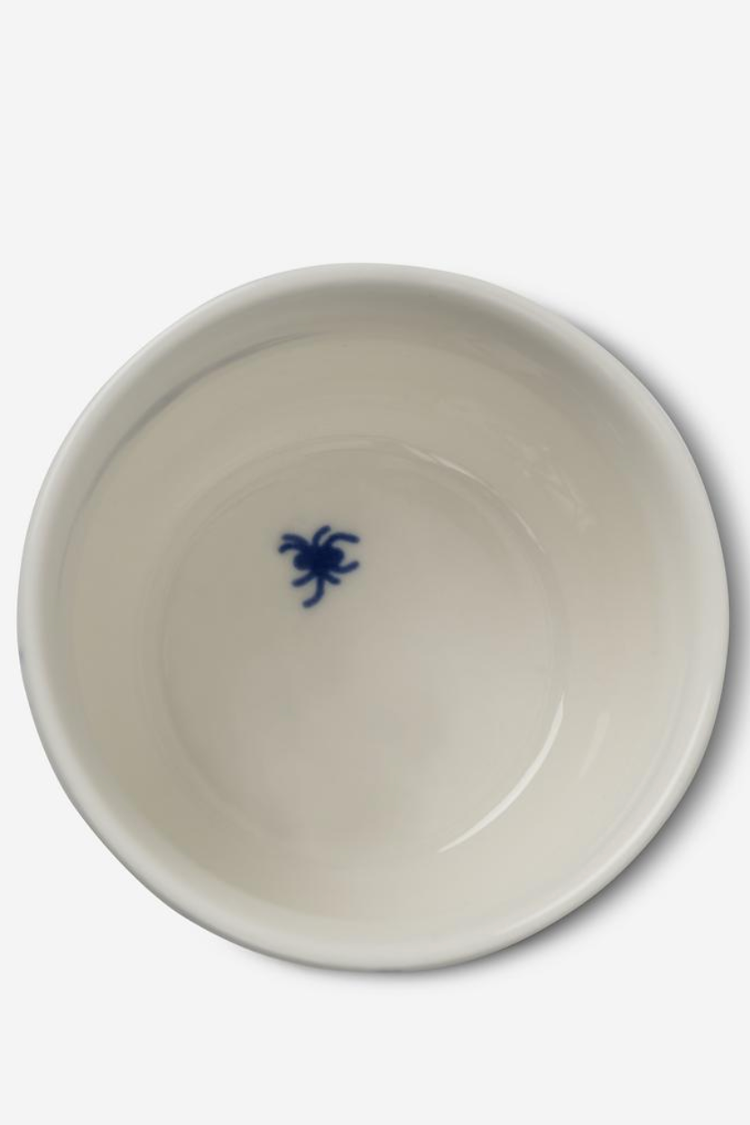 THEORY AND PRACTICE SOBA CUP SET WHITE BLUE