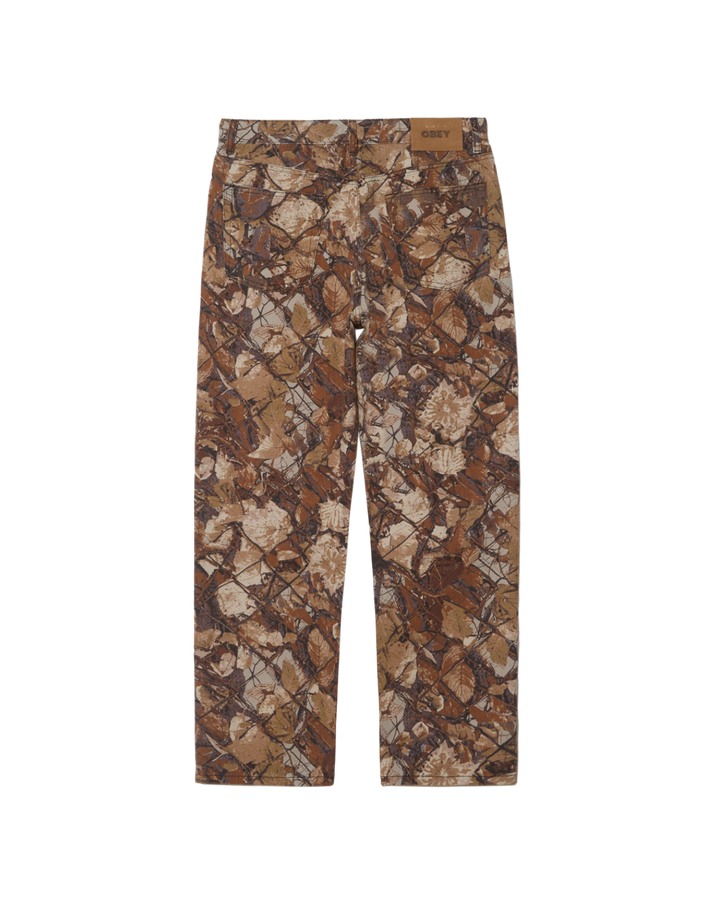 CLASSIC BAGGY DENIM FENCE CAMO MULTI