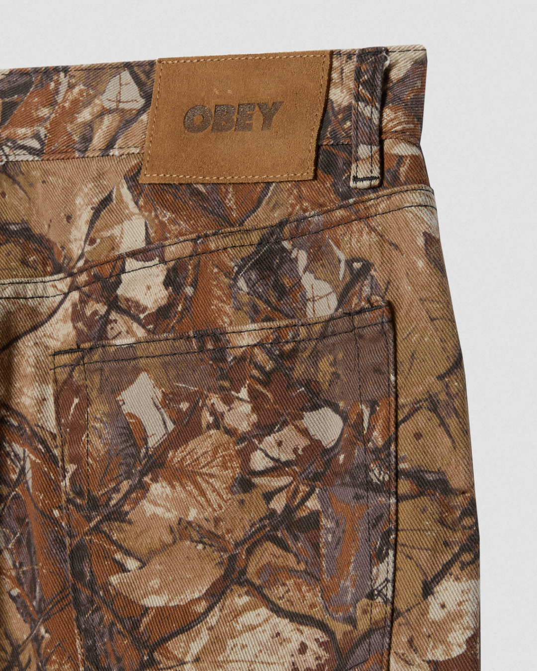 CLASSIC BAGGY DENIM FENCE CAMO MULTI