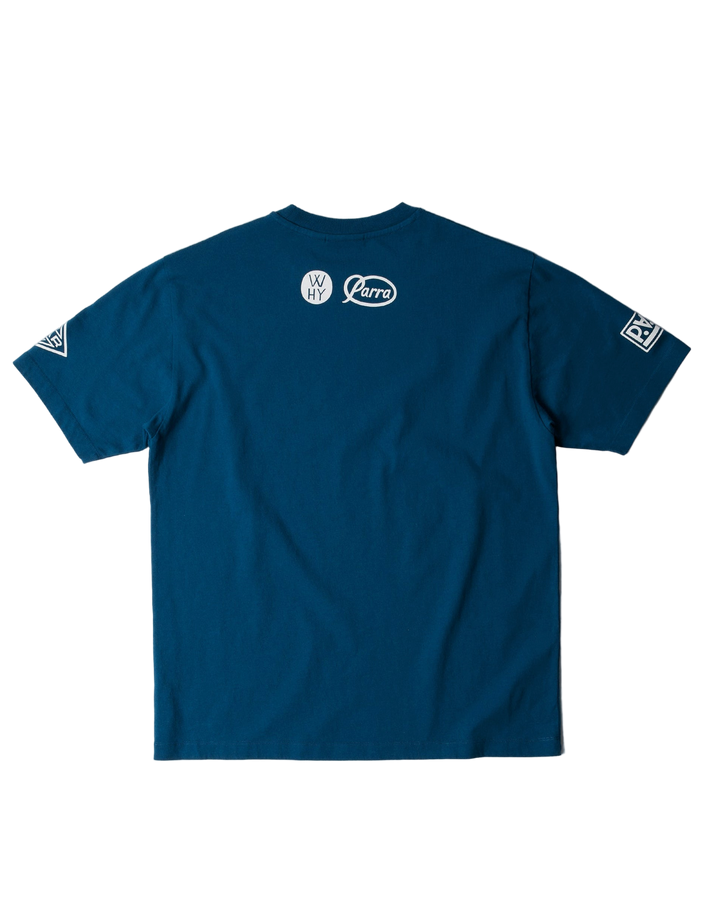 MEDIA TRAINING TEE BLUE