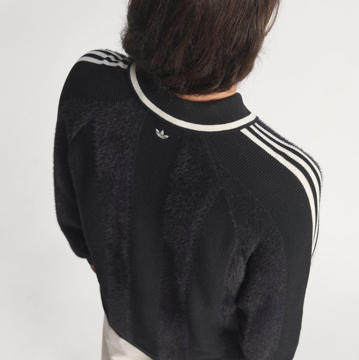 KNITTED JERSEY BLACK