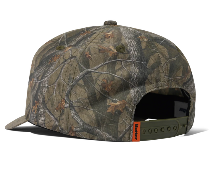 WARPED 5 PANEL CAP FOREST CAMO