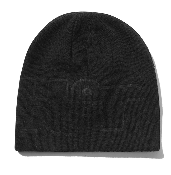 WARPED SKULLY BEANIE BLACK